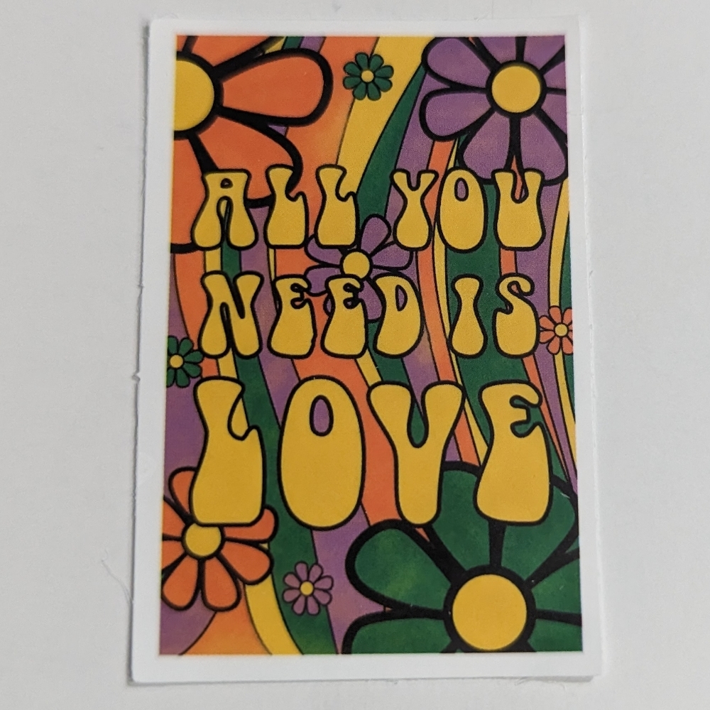All you need is Love Sticker